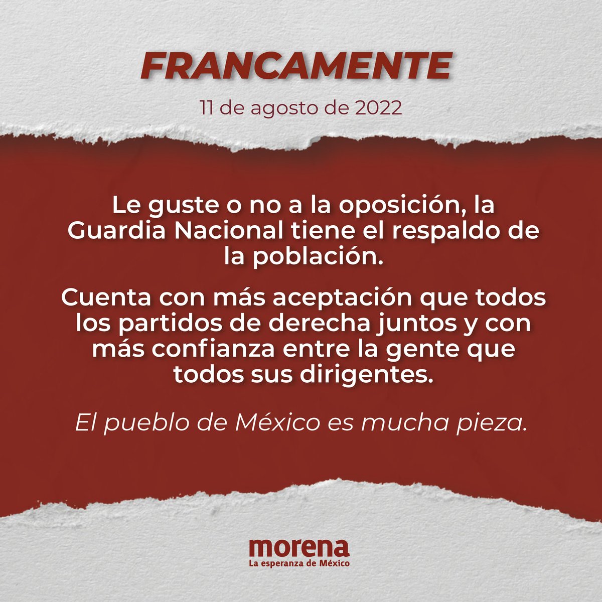 #Francamente
