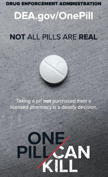 ChicagoHidta's tweet photo. This is a potentially lethal dose of fentanyl. Do you know what's in your pills? https://t.co/3UTCTYVXYa