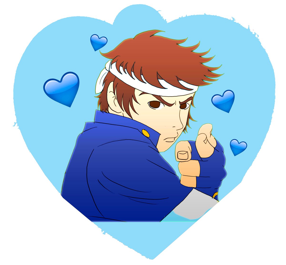 OyabunArt's tweet image. Este dibujo de Shingo no lo habia subido, lo hice asi porque mi idea era mandar hacer un llavero pero al final no me gusto jajaja asi que aqui se los dejo #shingoyabuki #shingokof #kofxv