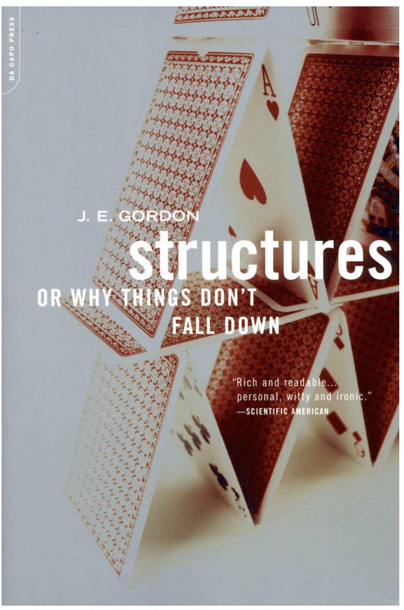 freedefmaluleke's tweet photo. Lately, I've been fascinated by Architecture and Structural engineering..

My current read Structures : Or Why Things Don't Fall Down by  J. E. Gordon

#ReadersAreLeaders #InsightBookClub #StructuralEngineering #Architecture #books https://t.co/8bdobzKCK9
