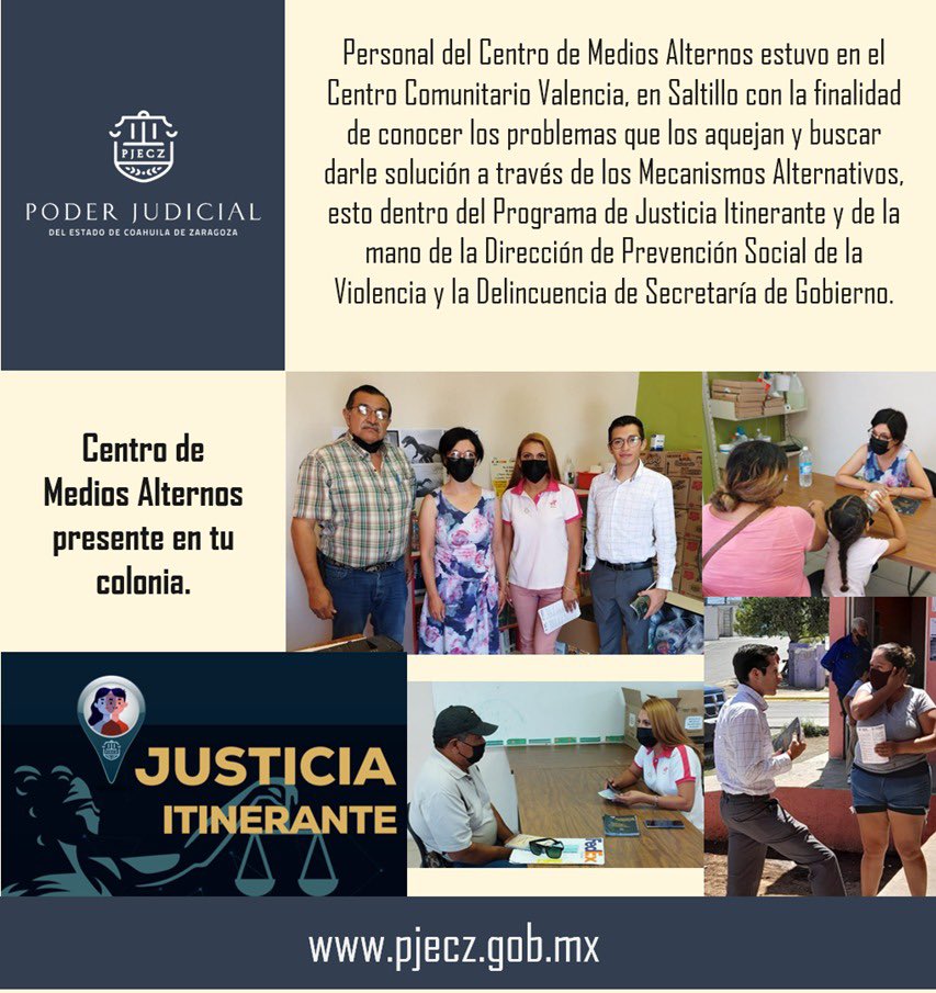 CentroMASC's tweet photo. #cemasc
#justiciaitinerante https://t.co/DI9jRR3q60