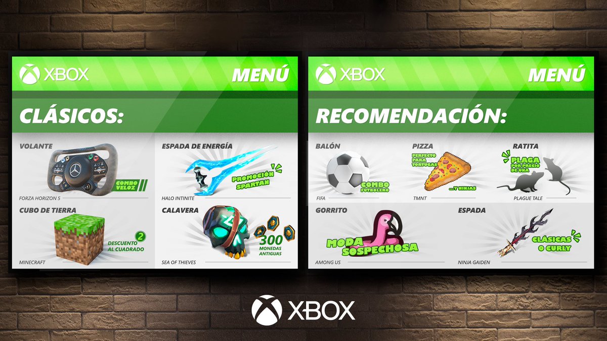 ¿Qué vas a llevar? 
Arma tu combo para jugar hoy con #XboxGamePassUltimate