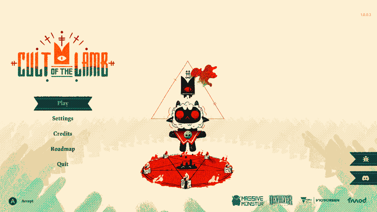 JacksyCrim's tweet photo. LIVETWEETING CULT OF THE LAMB FOR A BIT
I'll use the #CotJ tag for it, so mute it if you don't wanna hear my yelling https://t.co/thrX5qPzjm