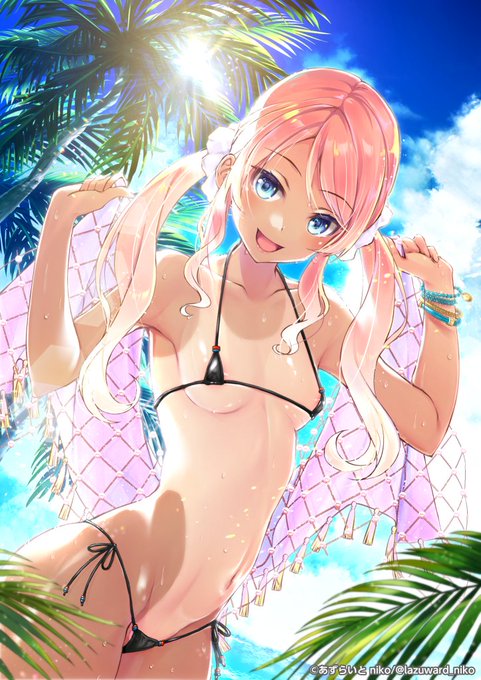 ちっぱいちゃんに日焼け後追加などしてみる
ついでに褐色とノーマルも一緒にあぷ 