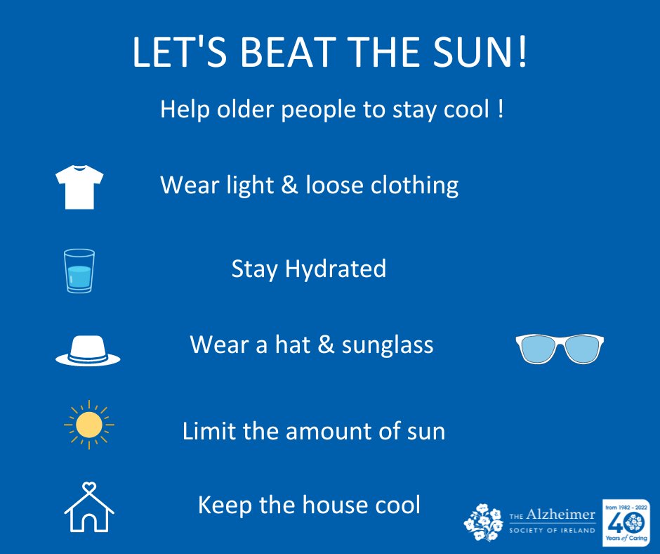 It is very hot! ☀️
Let’s remind our loved ones to stay cool in this heatwave.
Here are some pro tips to beat the heat!
