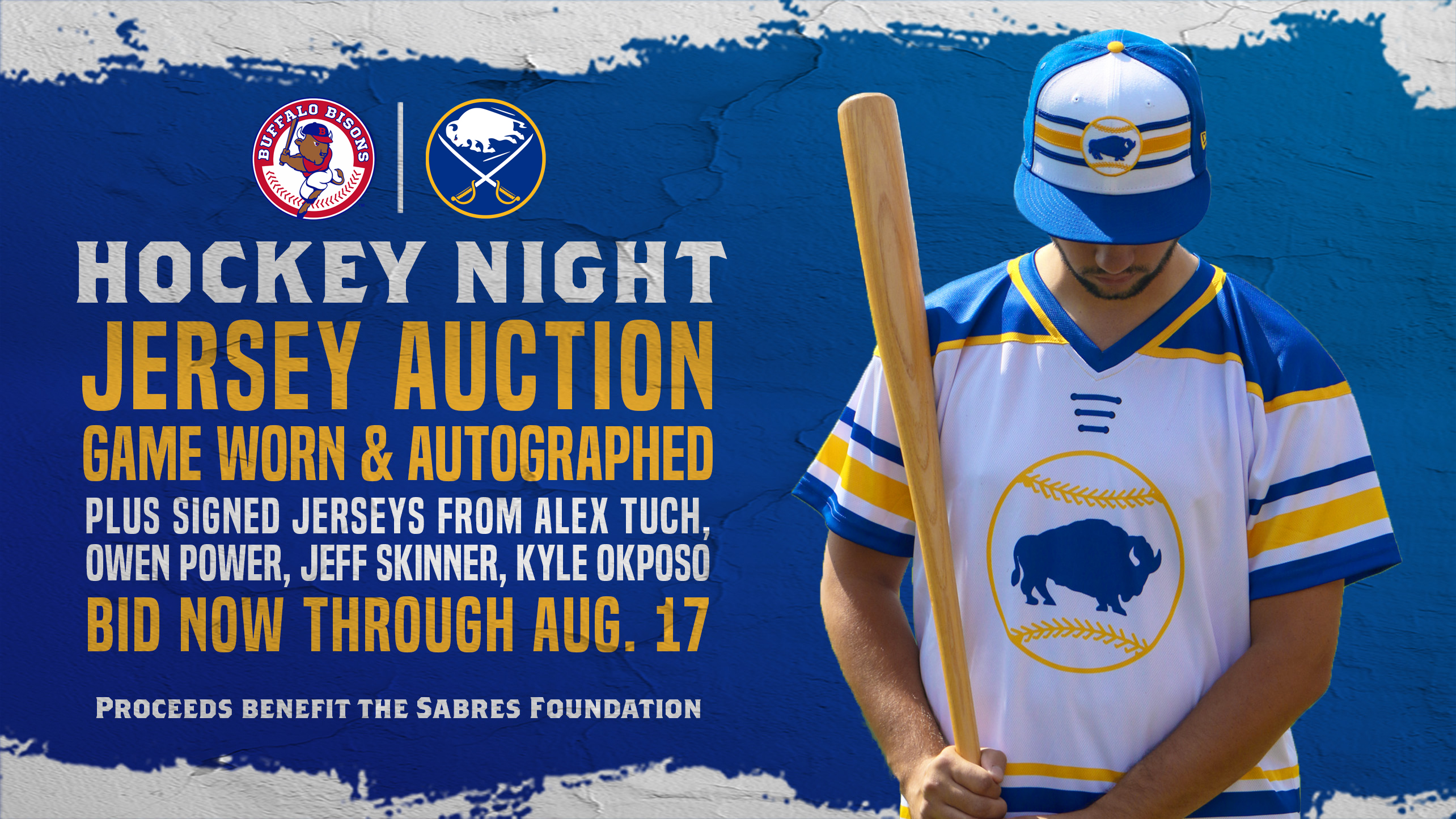 Buffalo Sabres on X: Bid on Sabres game-worn jerseys now! The