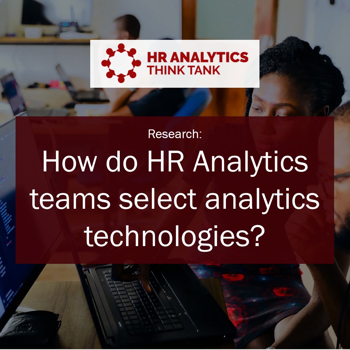 The latest #HRAnalytics ThinkTank research provides insights into how HR teams select analytics technologies. To read the full report and the answer to this question visit: 
hubs.li/Q01jQBhD0

#peopleanalytics #hris #hrms #hrdata #hrtech