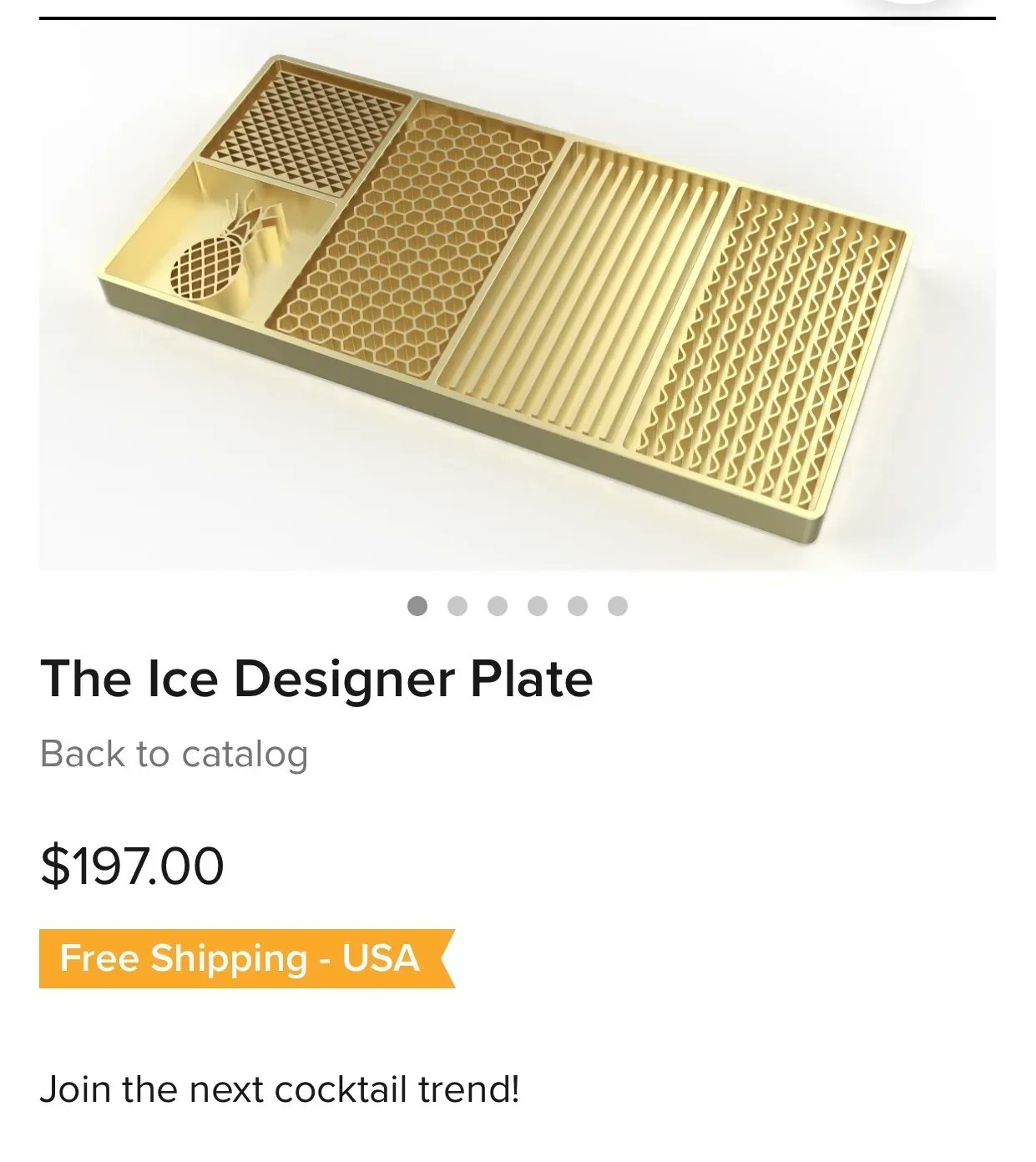 Phil Kollin on X: This Ice Designer Plate product seems… A) Kinda cool  (especially watching videos of the tray in action) B) That it involves a  fair amount of work just to