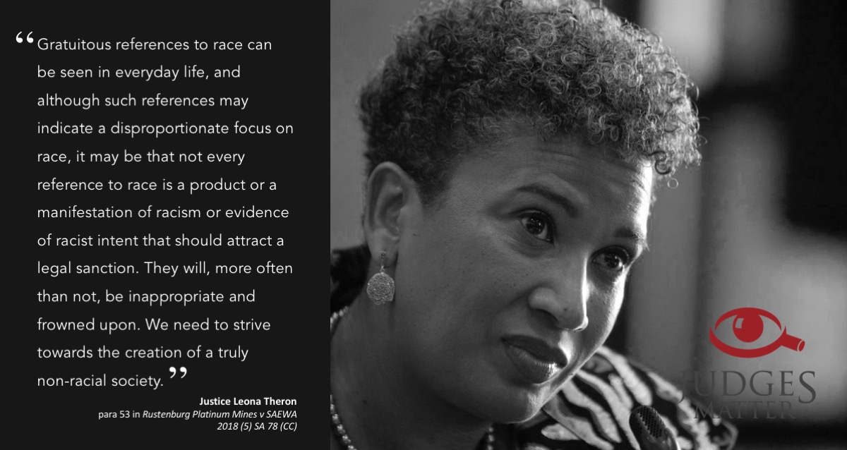 An excellent and meritorious judiciary should be just as diverse and inclusive as the country it represents.

We honour the role of womxn in the judiciary, as they strive to make it more excellent. 

#WomxnJudges #WomensMonth #JudgesMatter