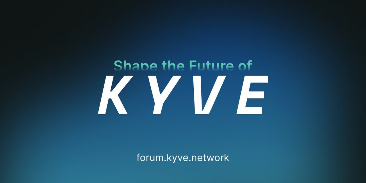 🙋‍♂️ Interested in helping shape the future of KYVE?

Join the discussions on our Forum page delving into governance actions, technnical &amp; community developments, &amp; more ➡️ forum.kyve.network