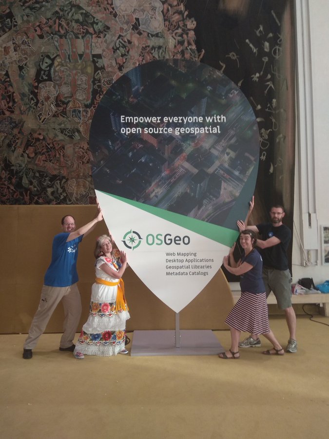 We will have an #OSGeo booth at #SotM2022 and #FOSS4G2022 in Firence. See you at the booth - Get to know our projects & community - Get information - Get connected - Share ideas Our mission: Empower everyone with open source geospatial #FOSS4G #FOSSGIS #OSM