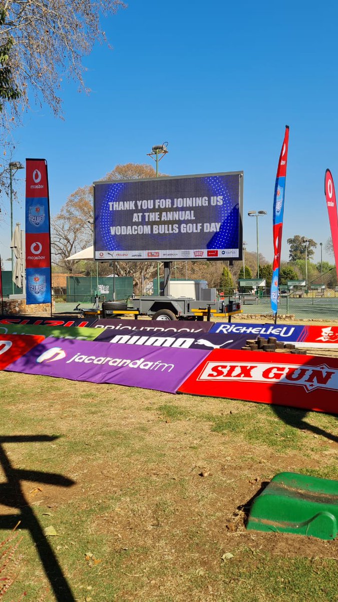 SAIL_360's tweet photo. What an amazing day! SAIL and FLOOID proudly welcomed all the golfers to the Vodacom Bulls golf day at Irene Country Club, and we are proud that we could assist the Vodacom Bulls with their #truetothebulls #vodacombulls golf day.
#SAIL #flooid #golfday https://t.co/cSmUiAAoIC