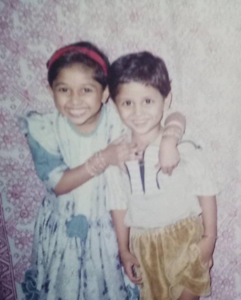 1112yash's tweet photo. Well, my beautiful sister, we grew up and everything changed, but my love for you hasn't changed! Happy Raksha Bandhan Sister!

#love #sister #brother #rakshabandhan https://t.co/d6ZgZD7oKN