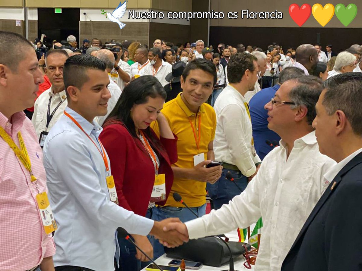 Este 10 de agosto, el alcalde Orbey Fuentes Ortega, junto a los demás alcaldes del Litoral Pacífico, se encontraron en la ciudad de Cali con el presidente Gustavo Petro, para tratar temas referentes a la paz, a los municipios no PDET y a los diálogos regionales. ❤️💛💚