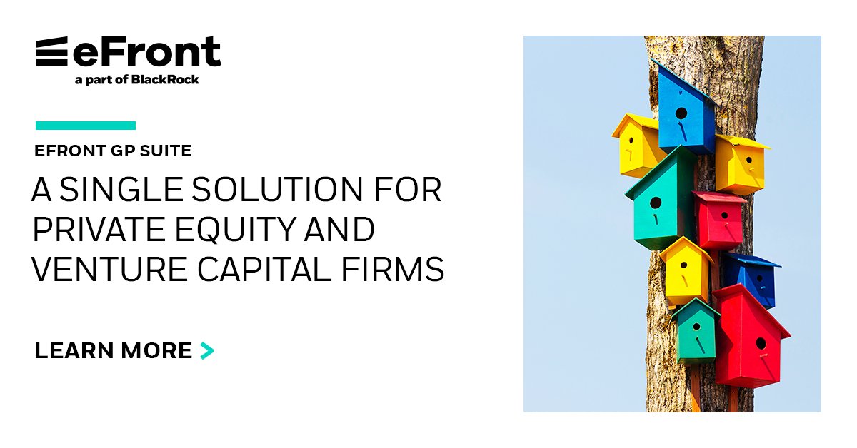 eFrontFinancial's tweet photo. Solidify the foundation for your PE or VC firm. Use a single, dedicated solution to manage your full investment and fund life cycle. Learn how here: https://t.co/wp5ceSwj0o
#eFront #PrivateEquity #VentureCapital #GeneralPartners https://t.co/JiWxO8OXUP