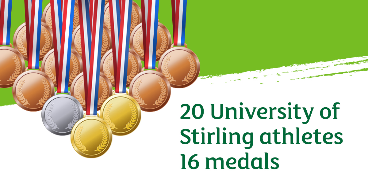 A record number of #UofStirling athletes attended the #CommonwealthGames2022 and have returned with an amazing record breaking haul of 16 medals! Read the full story 💪🏅👇 ow.ly/KVXp50KhWpZ <a href="/birminghamcg22/">Birmingham 2022</a>  <a href="/SportatStirling/">SportatStirling</a>
