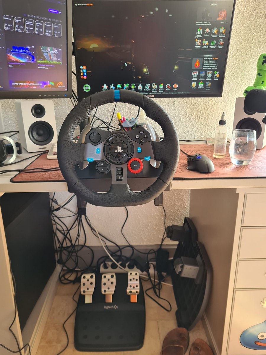 Hyblis's tweet photo. Voilà à quoi à servie votre folie sur le dernier live Euro Trucks Simulator ! https://t.co/jvTlvdJxYP