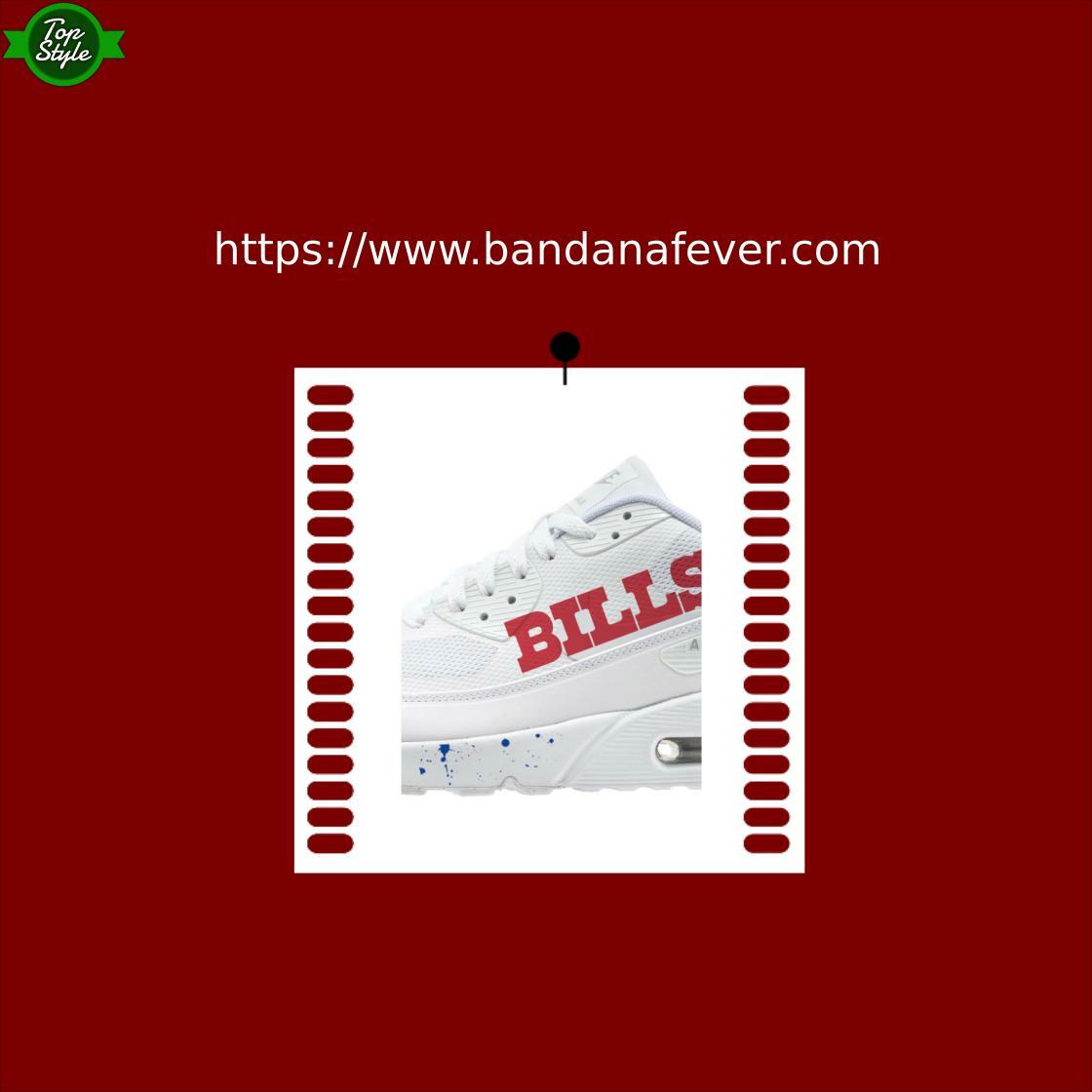 Smart Buys! Buffalo Bills Blue Splat Custom Nike Air Max Shoes White starting from $297.99 at bandanafever.com/product/buffal… See more. 🤓 #supremelv #sneakerdesign