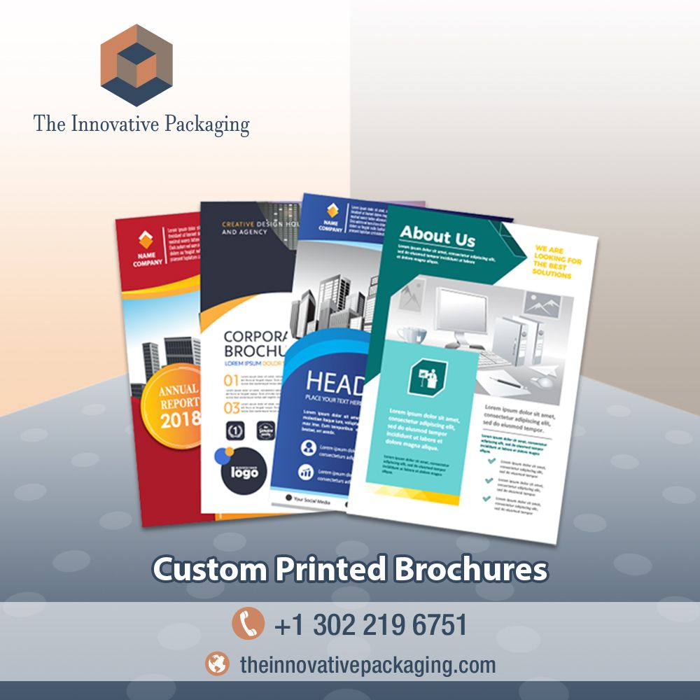 tipackaging's tweet image. The Innovative Packaging makes Custom Printed Brochures without a minimum order limitation. Use our highly trained designers or give us your design.

Order Now: lnkd.in/dQwYKVA9

✅ Get Free Quote: bit.ly/3sXzlJs

☎️ Phone: +1 (302) 219-6751