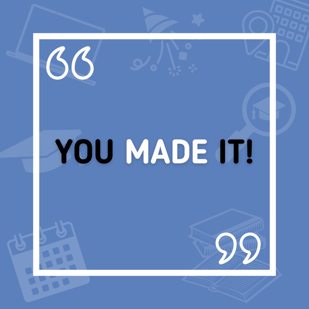 If you have recently graduated from university, CONGRATULATIONS, you made it!  🎉

You should be so proud of yourself and how far you have come.

We want to wish you the best of luck in your future career!  🥂

#FindOpenDays #Graduates #Graduation #Students