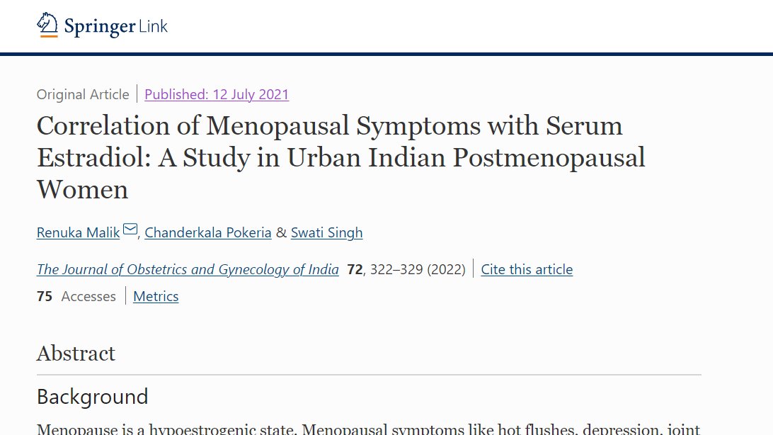 doctorneyro's tweet photo. There is an inverse #correlation of serum #estradiol value with #menopausalsymptoms, with #psychological symptoms #depression, #anxiety, #moodchanges, showing highest correlation with low #estrogen levels.
https://t.co/pai9A9MJuC https://t.co/OeChNzTXCT