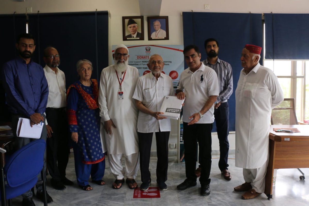 HANDS_Welfare's tweet photo. CEO GFS, Mr. @IrfanWahidd, visited the HANDS Head Office earlier today to meet with the HANDS team. Chief Executive HANDS, Dr. Shaikh Tanveer Ahmed, and Chairman Board of Governors, Dr. Saeed Ismail. https://t.co/bxmW2ENhfS