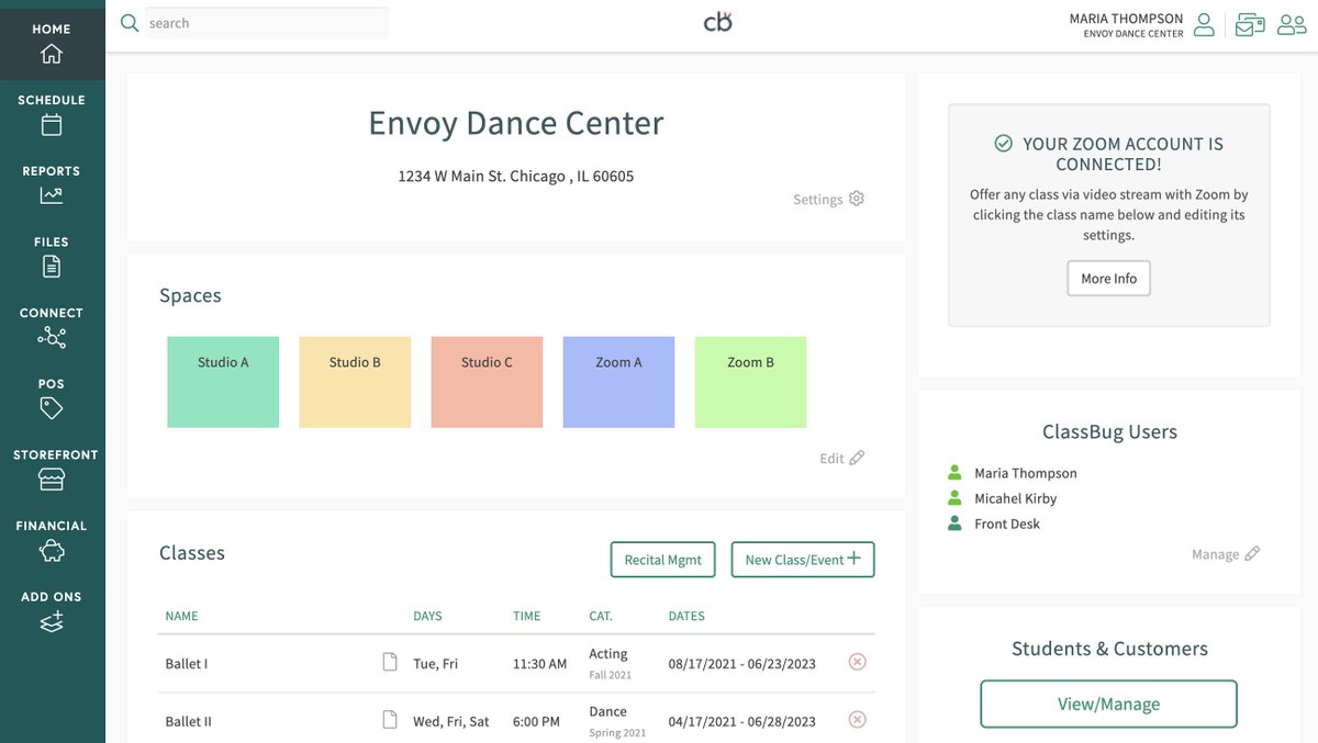 ClassBug's tweet image. With summer classes wrapping up, are you ready to start setting up your fall classes? Avoid all the headaches and extra admin work. ClassBug&apos;s intuitive software helps schedule all your classes in a breeze! Come check us out! classbug.com
#dance #classmanagement #fall