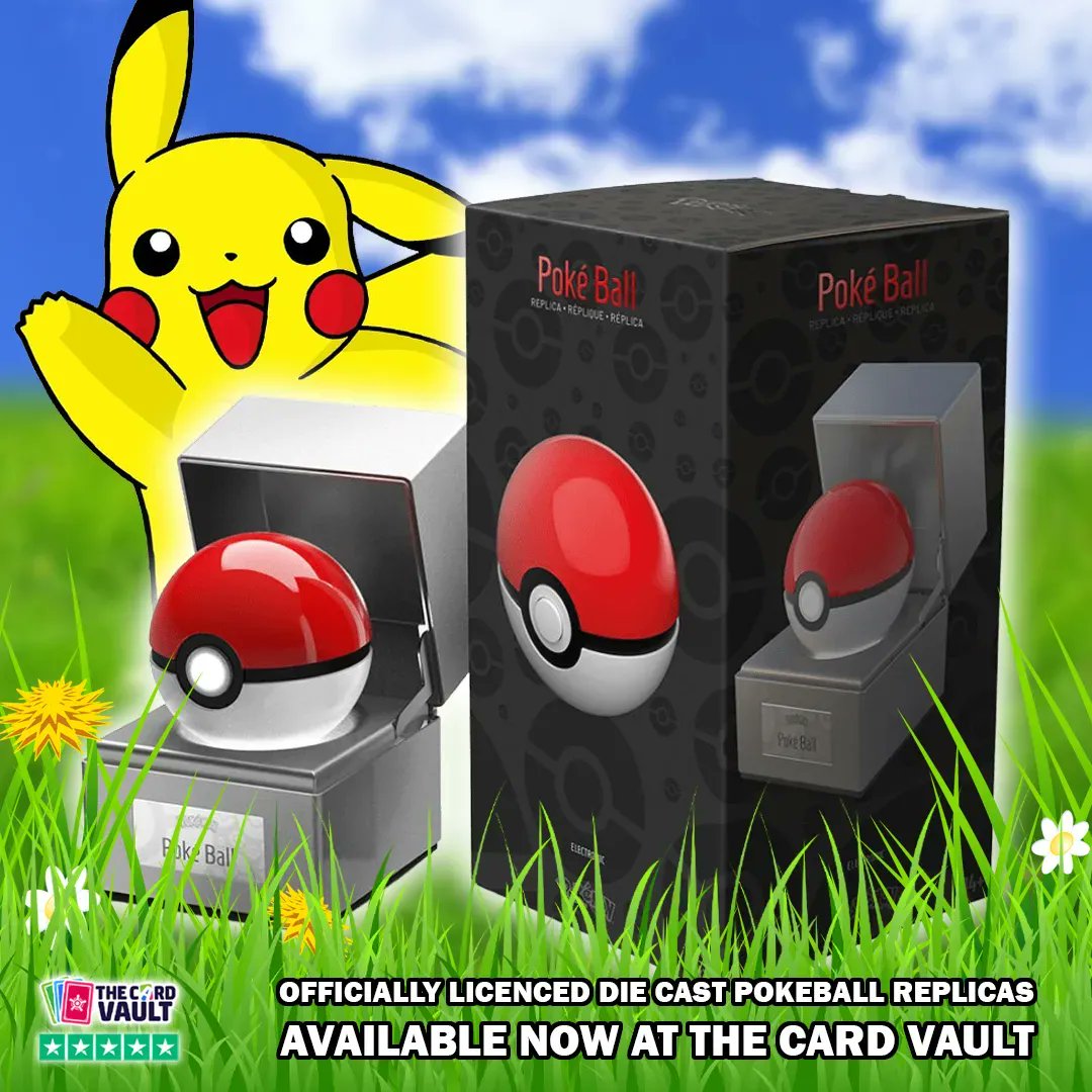 TheCardVaultUK's tweet photo. Official ‘Die Cast’ Pokeballs are now back in stock!
Talk about attention to detail!
What was your go to ball when catch mons?
#Pokemon #Pokeball #GreatBall #Ultraball #HealBall #PremierBall #Replica #Gameboy #Game #Pikachu #TCG #TradingCardGame #TCV #TheCardVault https://t.co/XgQ5XXcSSb