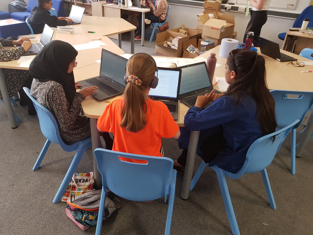 Final day of our collaborative novel on 4 days. 7 young writers from St Margaret Ward Catholic Academy have worked together this week to write The Demons Within. Available on Amazon soon <a href="/wwaterwriters/">White Water Writers</a>