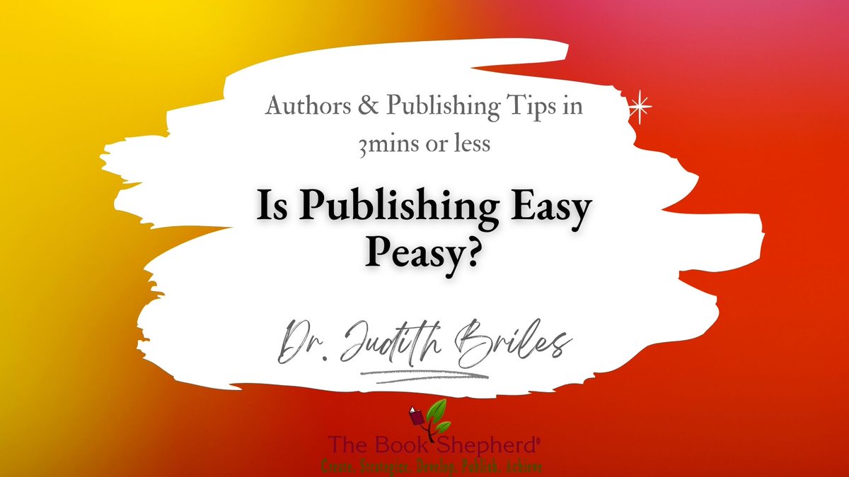 Publishing is a business, it’s not an easy peasy path and takes work. With it, success via new book-How to Avoid Book Publishing Blunders builds by <a href="/JudithBriles/">Judith Briles</a> <a href="/MyBookShepherd/">The Book Shepherd</a> <a href="/FrugalBookPromo/">CarolynHowardJohnson</a>. ow.ly/Xmgf50KhNFY
#publishing #publishingpredators