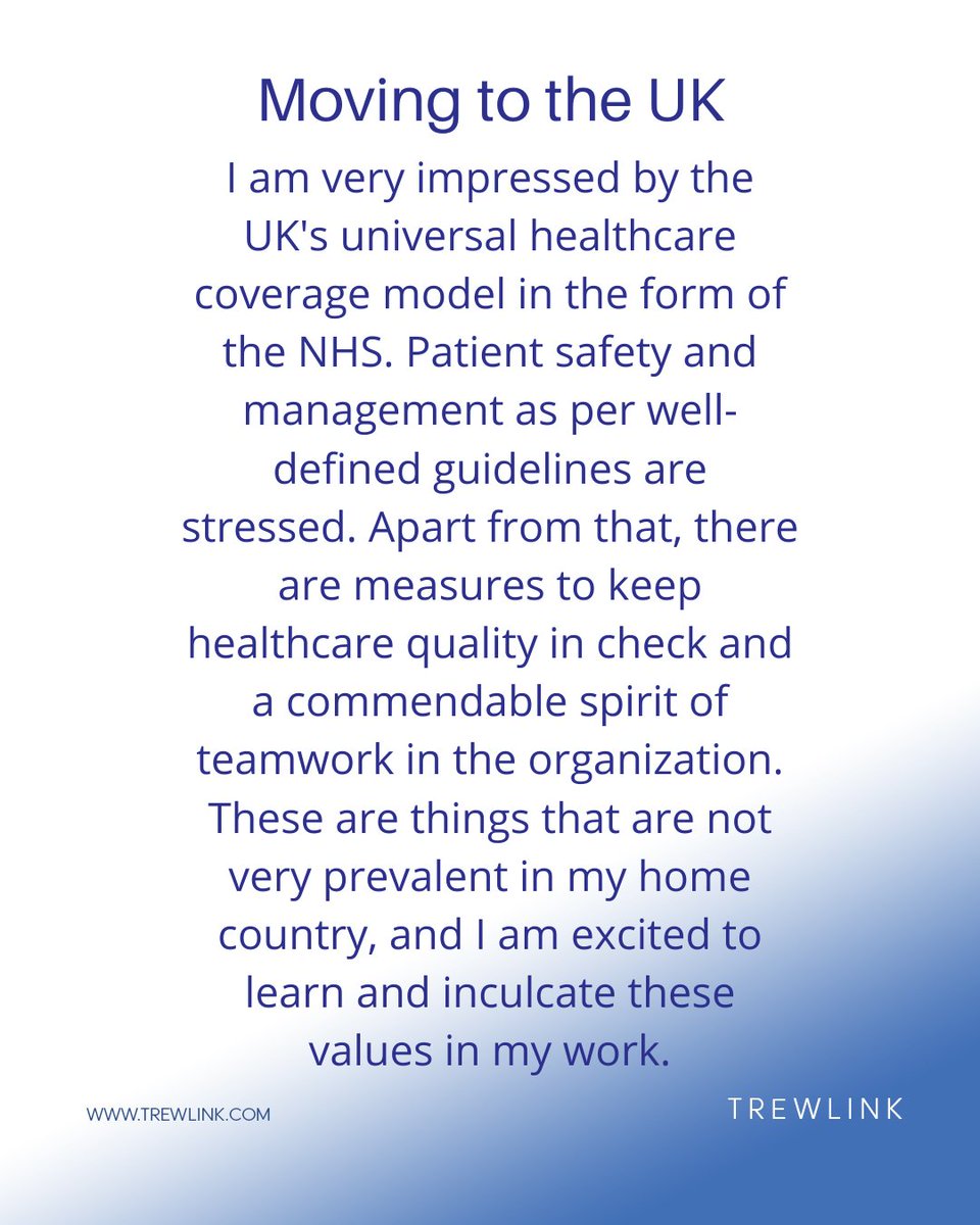 LinkTrew's tweet photo. Dr. Anshika Tyagi is our ambassador moving to the UK this month for a role at Rotational Junior LED at North Manchester General Hospital. Find out why she believes in TrewLink and how it can help you: https://t.co/OKz5jppgj3.
#PLAB2 #PLAB1 #trewlink #NHS #IMG #doctor #plabtips https://t.co/s90SljSnkk