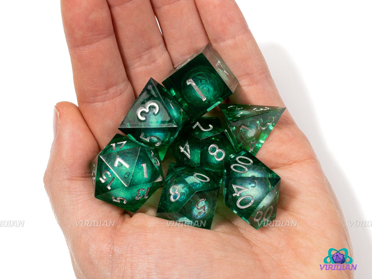 🎲 DICE GIVEAWAY: LINK’S MAGIC POTION 🎲

This set has been restored by the Great Fairy herself 🧪

TO ENTER:
1️⃣ RT this post
2️⃣ Follow <a href="/ViridianDice/">Viridian Dice 🎲 Overthrow Big Die™</a> 
3️⃣ Comment and let us know: what’s your go to spell that leaves you needing to refill your MP?