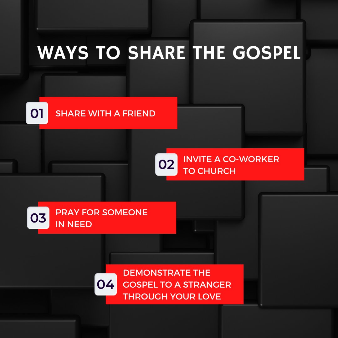 There are so many ways to share the gospel! Here are some tips to get you started.