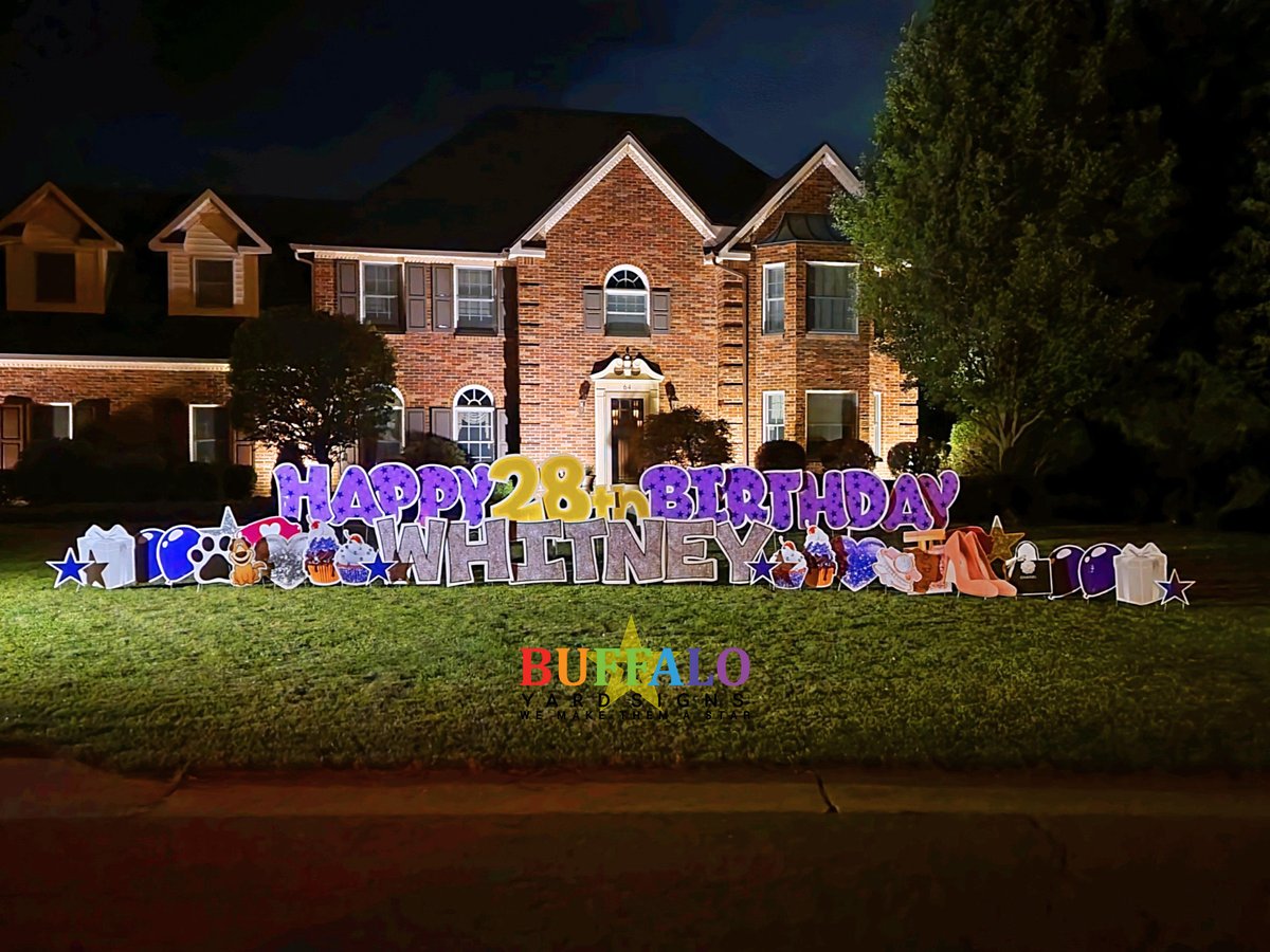 Buffalo Yard Signs tweet media