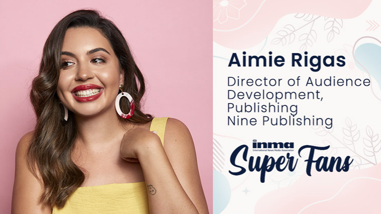 INMAorg's tweet photo. INMA super fan @AimieRigas said that having a great team in place has helped @Ninecomau create a great user experience for readers. https://t.co/UZxf5VnCCY https://t.co/eQTzguqaoJ