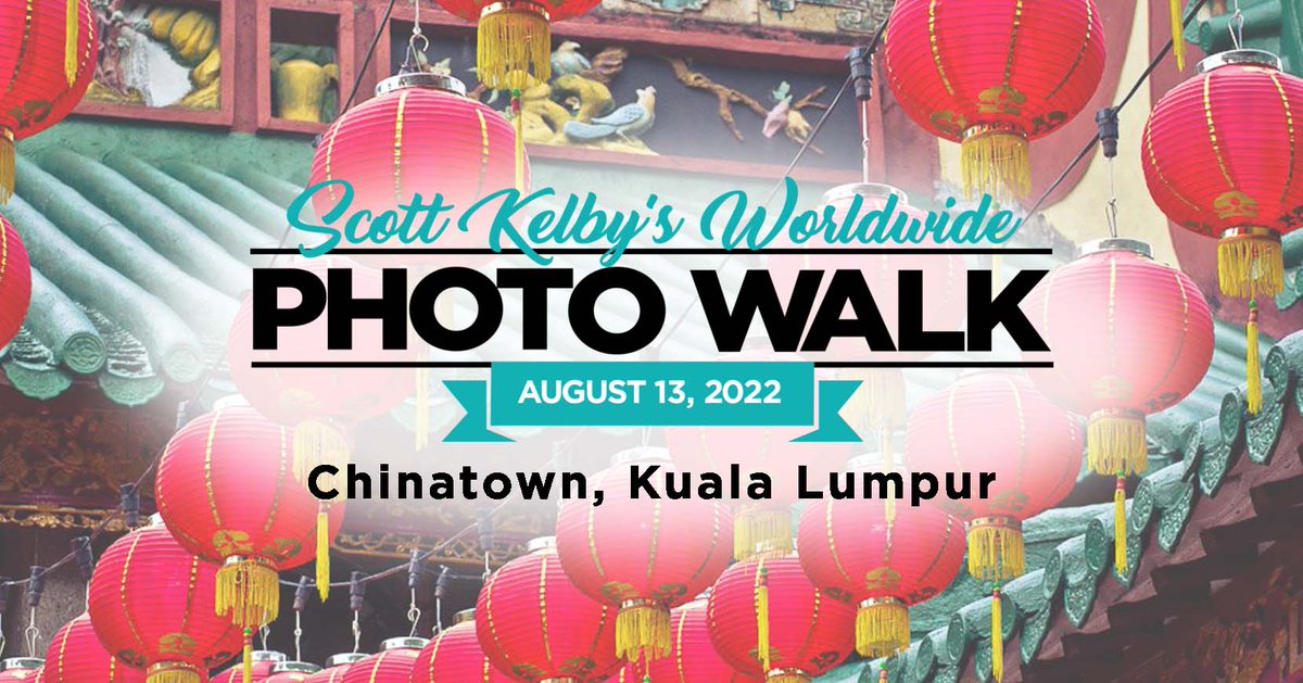 Ripi's tweet photo. I'm leading the Scott Kelby Worldwide Photowalk in Chinatown, Kuala Lumpur at 8.30 am this Saturday, 13 August 2022. We just have 7 more slots available (out of 50). 
You can register for free at:
https://t.co/gBvqAVc9fX
#WWPW2022 #WWPW2022KL https://t.co/FxwcrklF0Z