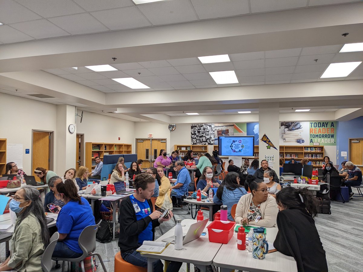 Library Media Services, SAISD (@saisdlibraries) on Twitter photo Library Curriculum Day @HotWellsMiddleSchool
Learning about Beanstack, Book Buddies and so much more @ Library Curriculum Day @HotWellsMiddleSchool
Learning about Beanstack, Book Buddies and so much more @