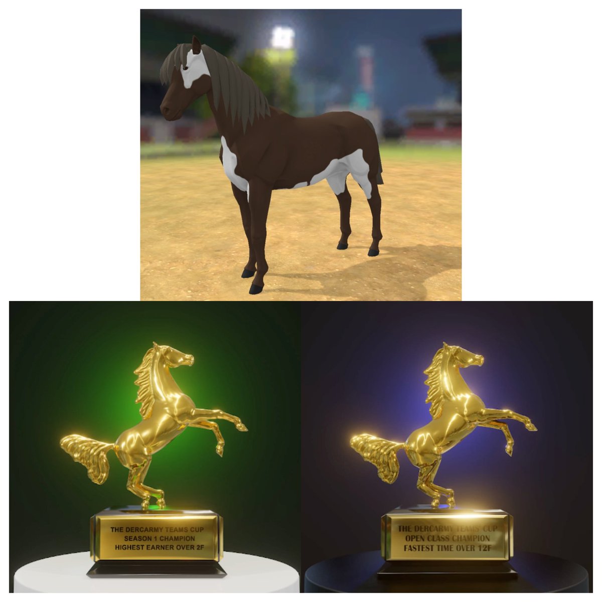 <a href="/DERCArmy/">#DERCArmy | DeRacers (🔮)</a> <a href="/DeRaceNFT/">zkRace</a> Thanks to the <a href="/DERCArmy/">#DERCArmy | DeRacers (🔮)</a> team for putting on another great season. Dolgily ID#318 took out fastest time over 12F award to add to her Season 1 highest earner over 2F award representing <a href="/King777racing/">K.I.N.G. Racing</a> <a href="/KongsDAO/">K.I.N.G.</a>