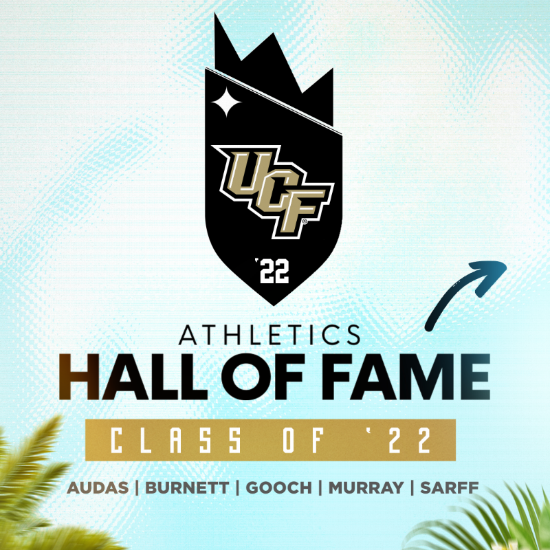 UCFKnights's tweet photo. The Class of 2022🤩

We can't wait to induct these @Varsity_Knights into the UCF Athletics Hall of Fame on Sept. 23!

#BuiltByUCF | #ChargeOn