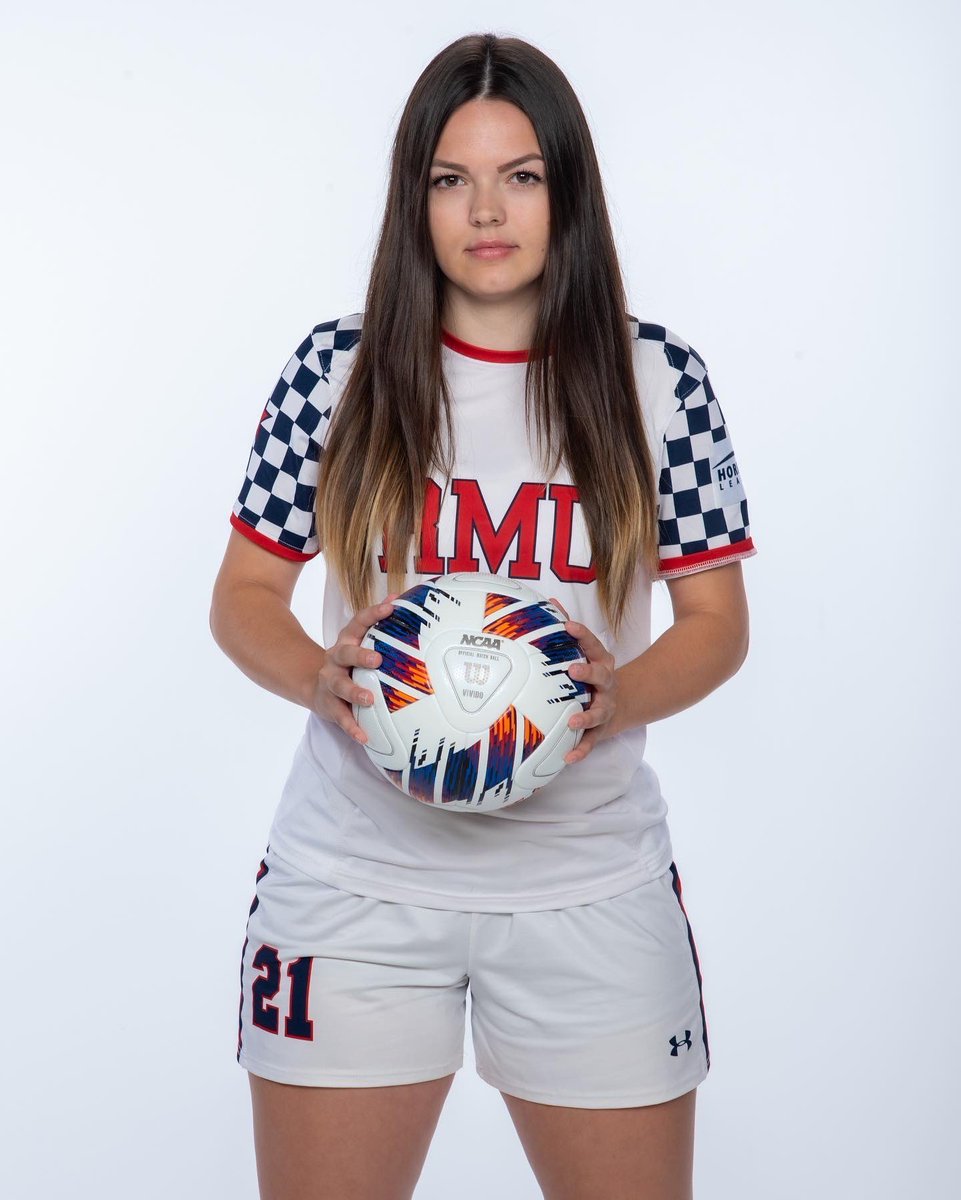 RMUWSoccer's tweet photo. 1 week until our season opener against VMI. #GameFaces 

#BobbyMoSoccer 🔴⚪️🔵⚽️ https://t.co/X1coKhjf13