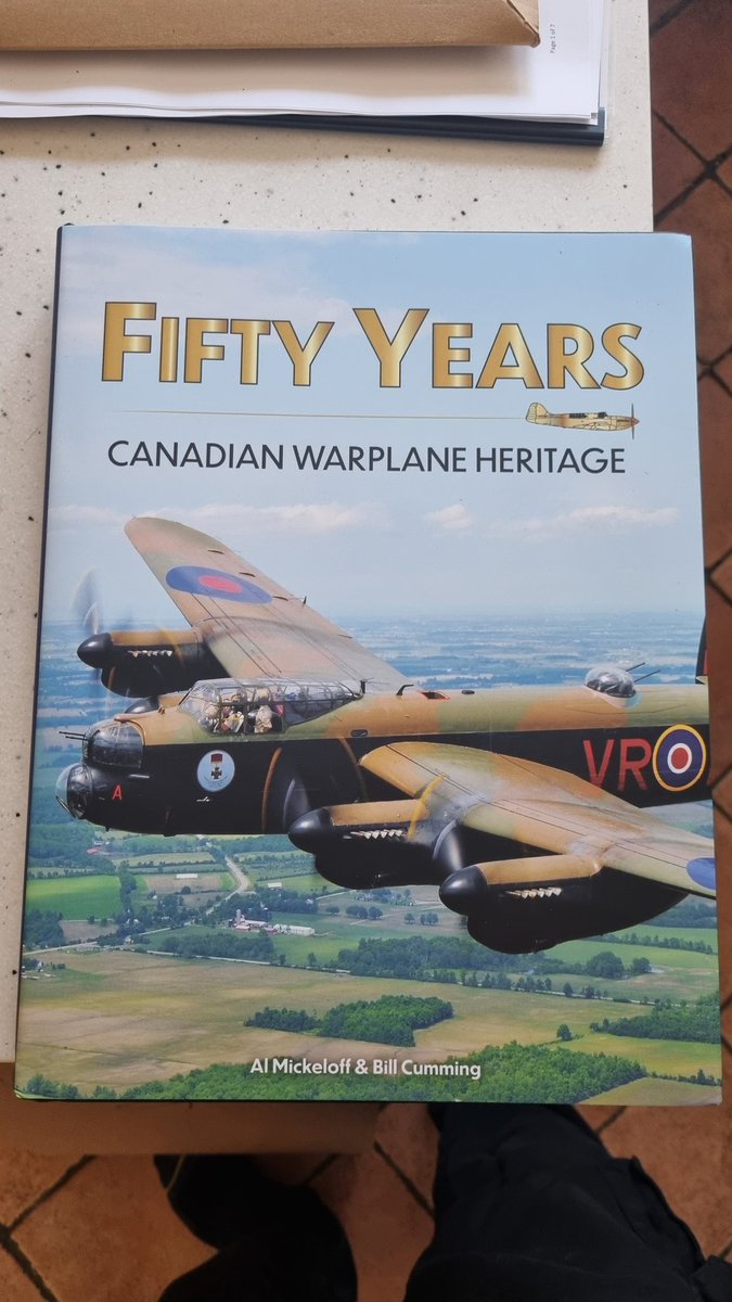 Look what arrived today from across the pond <a href="/CWHM/">Canadian Warplane Heritage Museum</a>