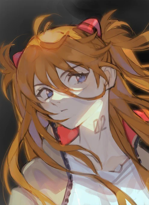Ø[̲̅2] #digitalsketch #evangelion 