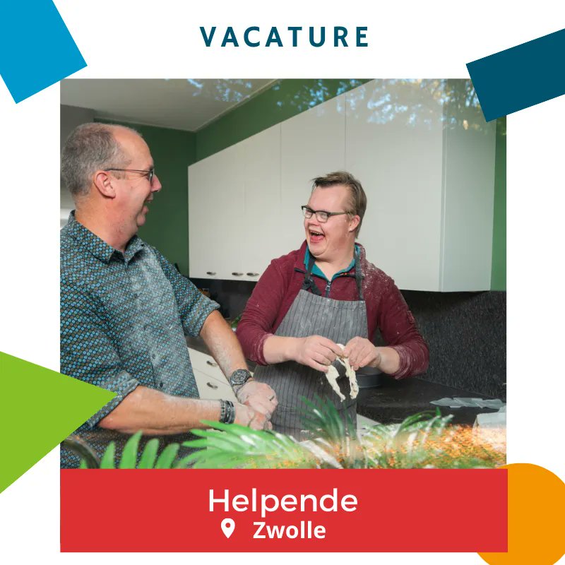 Hou je van koken? Ben je netjes en heb je hart voor de gehandicaptenzorg? Dan is deze vacature wat voor jou! buff.ly/3NK4cjy