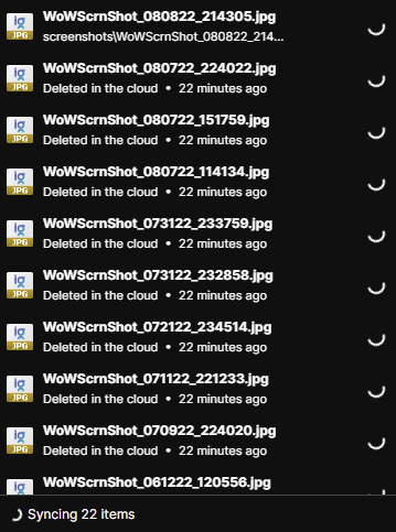 Re4mstr's tweet photo. @filen_io 
So this has been going on since I installed v2.
Any ideas? https://t.co/MTktw1LEJ0