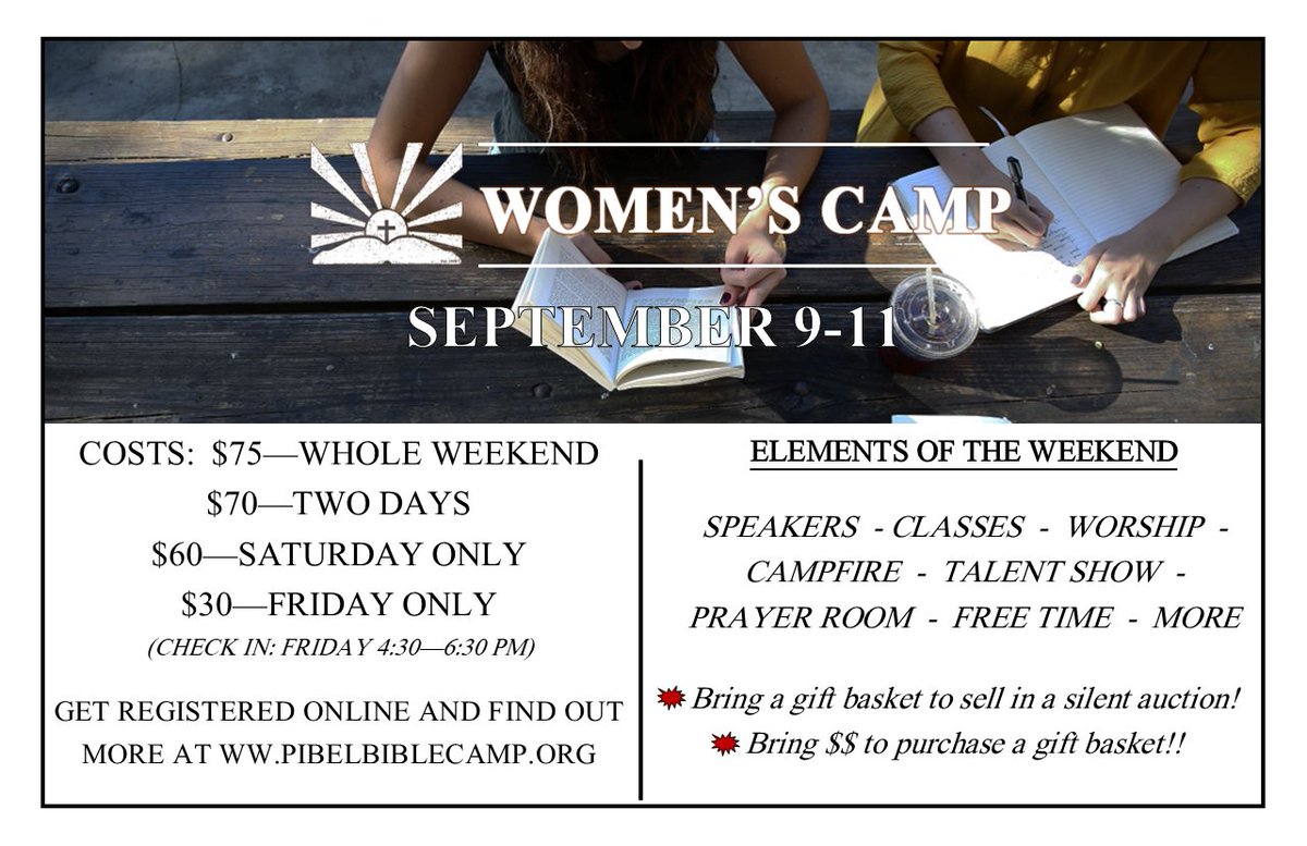 Pibel Bible Camp (@pibelbiblecamp) on Twitter photo 