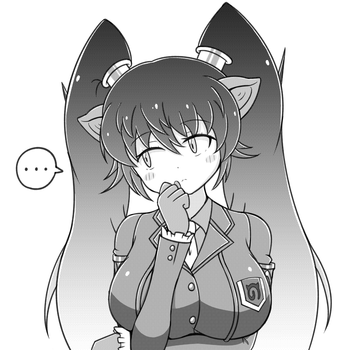 ホントはトーン使ったんだけどこのままだとモアレ?が出ちゃう🤔
どうすればええんやこれ 