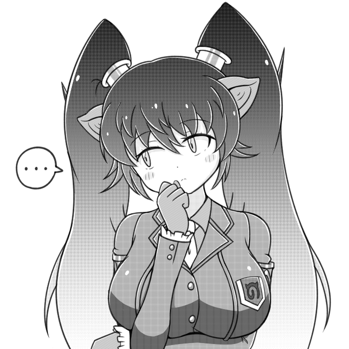 ホントはトーン使ったんだけどこのままだとモアレ?が出ちゃう🤔
どうすればええんやこれ 