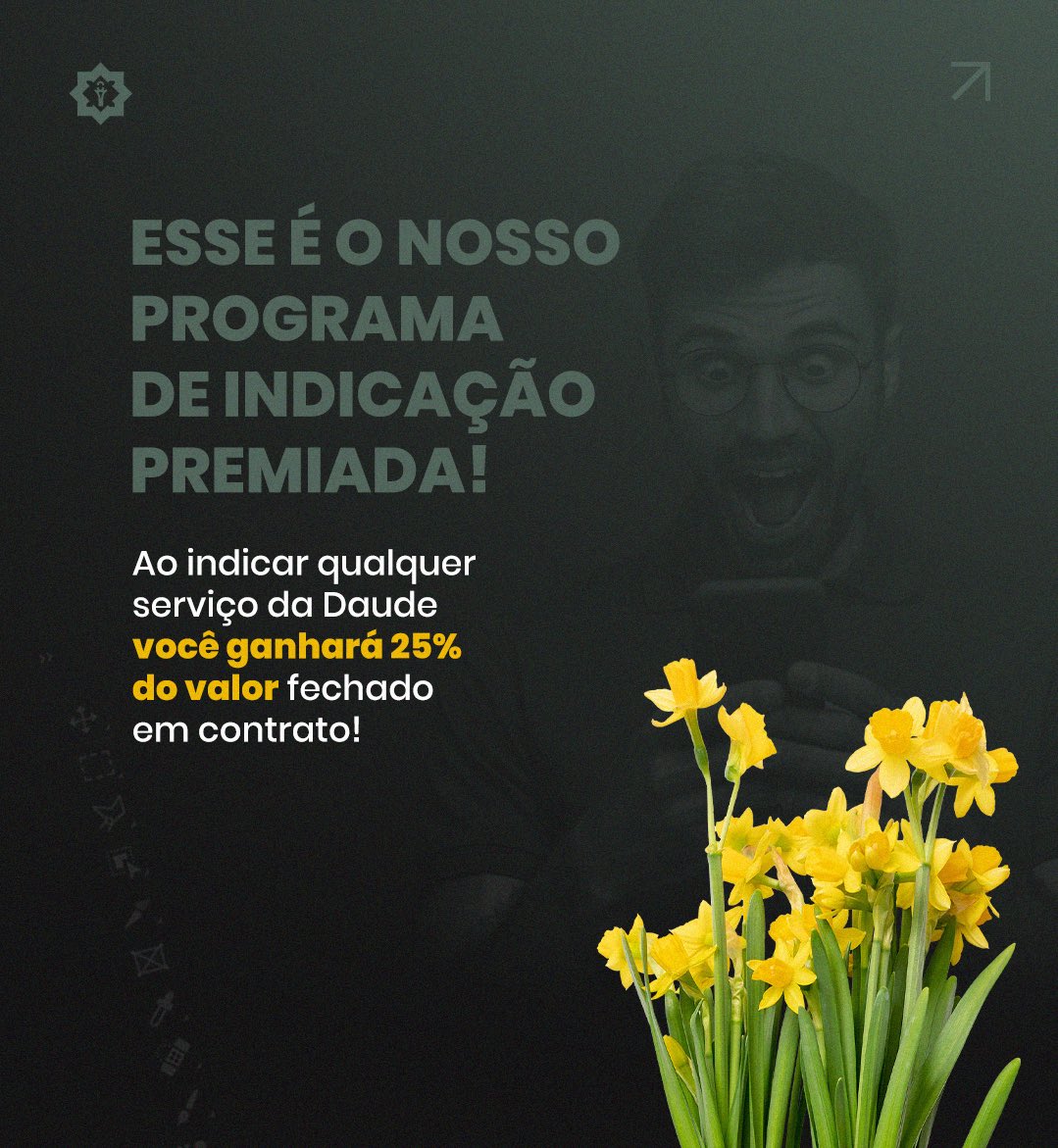 daudestudio's tweet photo. 👉 Estou terceirizando o processo de prospecção aqui no estúdio!

Se interessou? Bora bater um papo.😉

#design #designgrafico #oportunidade https://t.co/4pecWB7uTQ