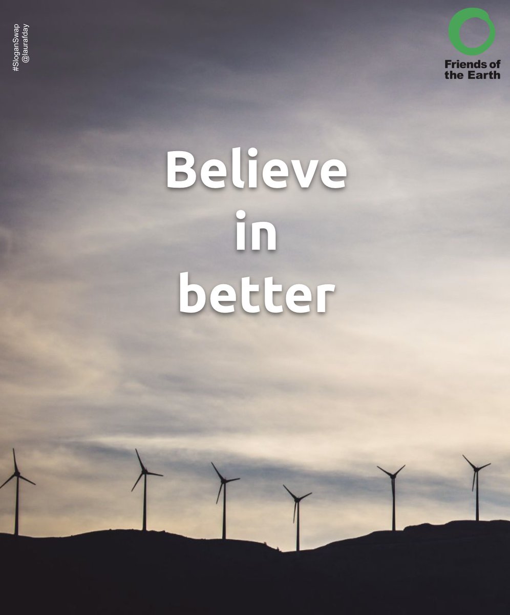 Laura Day (@laurafday) on Twitter photo 2nd submission for today's <a href="/OneMinuteBriefs/">One Minute Briefs ⏱️</a> -
Create posters for brands & products using another brand's slogan #SloganSwap 🔁🤫
<a href="/friends_earth/">Friends of the Earth</a> x <a href="/skytv/">Sky TV</a> 2nd submission for today's <a href="/OneMinuteBriefs/">One Minute Briefs ⏱️</a> -
Create posters for brands & products using another brand's slogan #SloganSwap 🔁🤫
<a href="/friends_earth/">Friends of the Earth</a> x <a href="/skytv/">Sky TV</a>