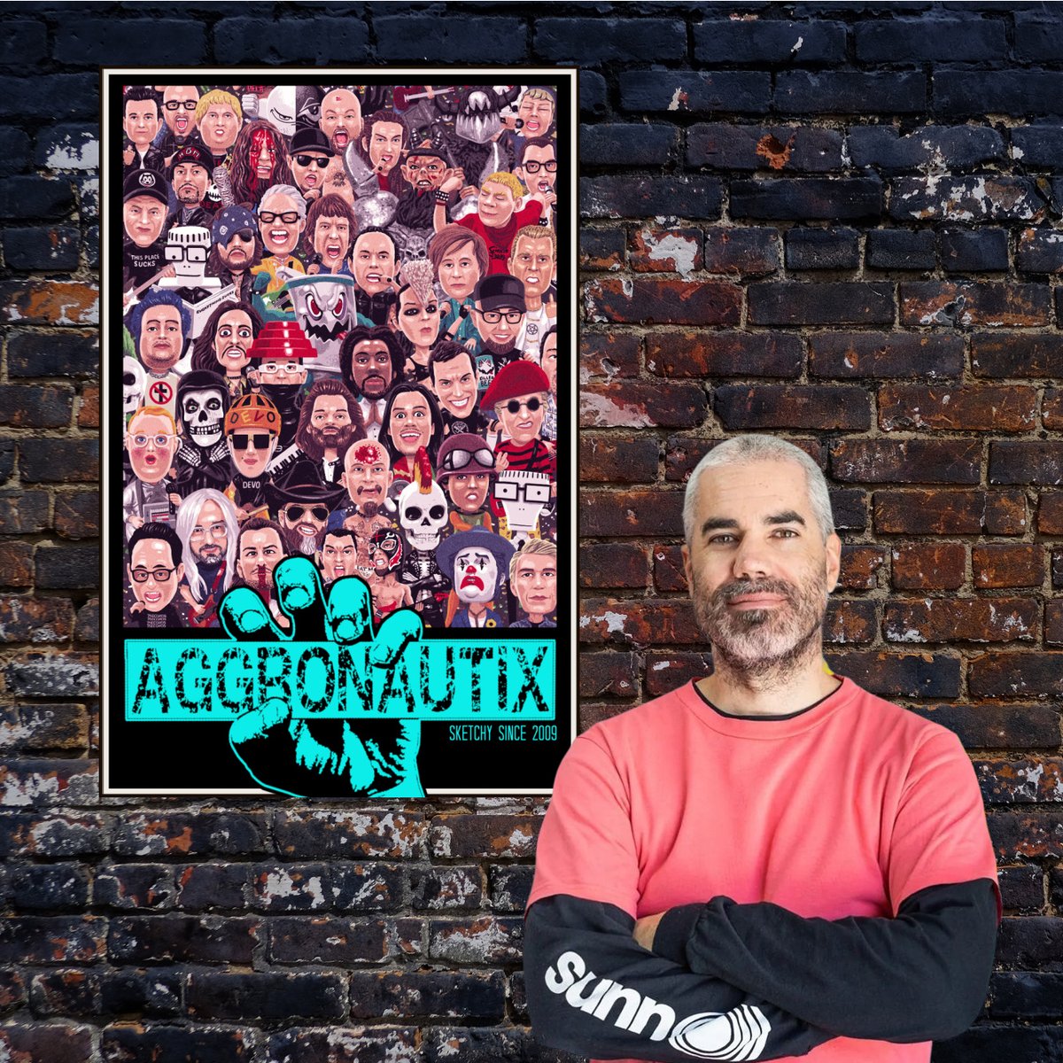 Brand new AGGRO "Family Photo" poster by the talented (and charming) illustrator Ross Murray now available! Do yourself a favor and check out some of his other work at rossmurray.com